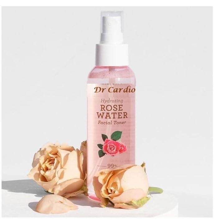 Hydro Distilled Pure Rose and Rosemary Water Spray 100ML I Skin