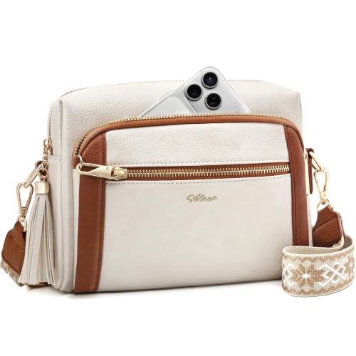 Image of Vegan Leather Crossbody Bags for Women Anti theft Purses and Handbag