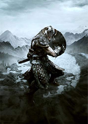 Image of Fanattik The Elder Scrolls V: Skyrim Limited Edition A3 Art Print