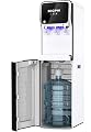 SOOPYK Self-Cleaning Bottom Load Water Cooler Dispenser for 5 Gallon Bottle 3 Temperature Settings Empty Bottle Alert Nightlight White