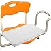 PartyKindom Replacement Shower Seat Sturdy Plastic Bath Chair Seat for Stools Benches