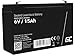Produktbild Green Cell® AGM 6V 15Ah Akku VRLA Blei-Batterie Bleiakku Ersatzakku Gelakku Akkubatterie Zyklenfest Unbemannt Spielzeug | Elektro Spielzeug| Alarm | Notstrom | Kinderfahrzeuge| Kinder-Quad