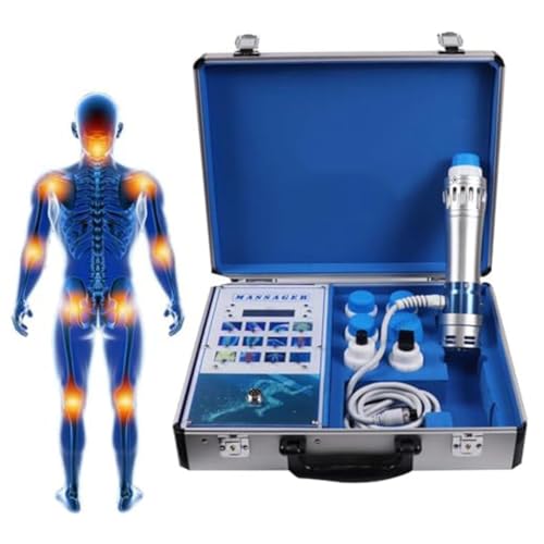Shockwave Therapy Machine for Erectile Dysfunction - Pain Relief Deep Muscle Massager, 7 Massage Heads, ED Therapy Device, Effective Relaxation Technology
