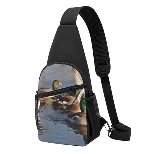 Sac à dos léger décontracté Mallard Ducks avec sangle ergonomique ajustable