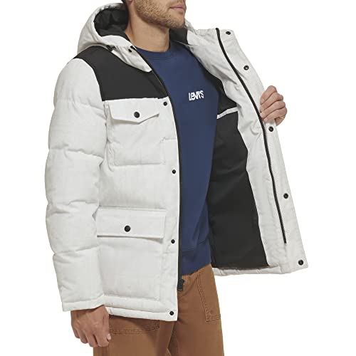 Image of Levi's Men's Arctic Cloth Quilted Performance Parka