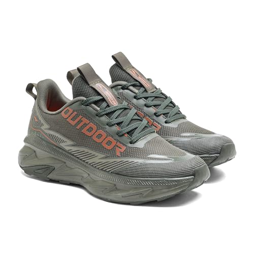 Image of ASIAN Quantum-32 Men's Sports Shoes | Grippy Outdoor Hiking, Running & Walking Sneakers | Lightweight, Durable, Breathable Knit Comfort Shoes for Men