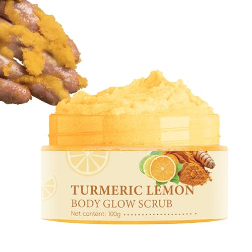 Exfoliante Corporal para Ducha,Exfoliante de Pies 100g - Pulidor Iluminador, Limpiador Corporal para Manos Rostro Axilas Pies en Ducha y Spa en Casa