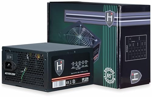 Alimentation 550W Inter-Tech HiPower SP-550 ventilateur 120mm bloc alimentation PC ATX boîtier