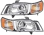 APA Replacement Headlight for 1999-2004 Odyssey Van Pair Passenger Driver Side