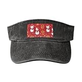 regalo di natale stampa pupazzo di neve cappello vintage regolabile lavato baseball caps uomo donna classico moda casual cappello, nero, taglia unica