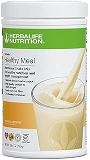 Herbalife Formula 1 Healthy Meal Nutritional Shake Mix (10 Flavor) (Banana Caramel)