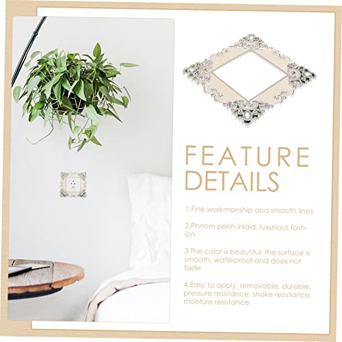 Decoracion de interruptor IMIKEYA para dar un toque moderno a enchufes de pared 4