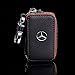 Produktbild IMBM Leder Autoschlüsselhalter Fall Schlüsselanhänger Geldbörse Geeignet for Mercedes Benz