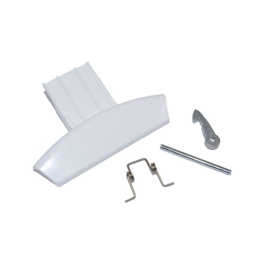 Ufixt Washing Machine Door Handle Kit White compatible with Hotpoint Indesit