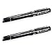 SenseAid Weighted Pens for Tremors | Parkinsons Pens for Arthritic Hands. Heavy Weighted Rollerball Pens to Aid Writing for Elderly, Carpal Tunnel, Parkinson's, or for Children (2 Pack)