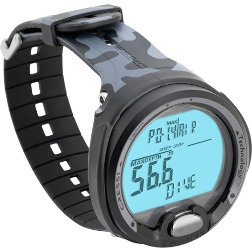 Image of CRESSI Leonardo 2.0 Scuba Dive Watch, Air Nitrox Gauge, Camouflage