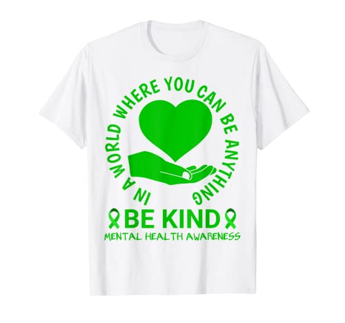 Mental Health Awareness Month 2023 - Be Kind Mental Health Camiseta
