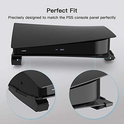 Nexigo Ps5 Accessories Horizontal Stand, [Minimalist Design], Ps5 Base Stand, Compatible With Playstation 5 Disc & Digital Editions, Black #TOP4