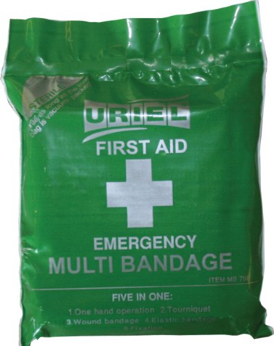 Preisvergleich Produktbild Bushcraft BCB Emergency Multi Life Saving Bandage (5 in 1) - Green
