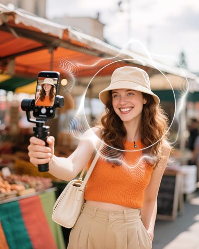 Image of GRENARO P11 Wireless Mic for YouTube with 3-Level Noise Reduction,Mic for YouTube Wireless with 52H Charging Case for Android, Hidden Design Suitable for Facebook, Live Streaming, Vlogging