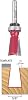 Freud 22-505: 58 dia. Dovetail Bit with 14 shank, 2-58 overall length