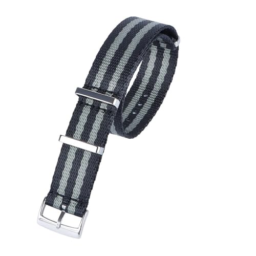 Bracelet de montre en nylon haute densité 20 mm premium pour montre de sport