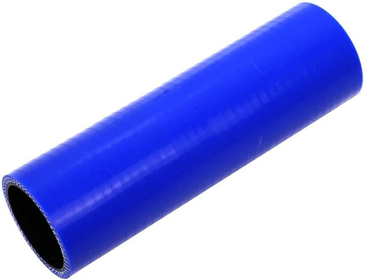 8" Length 4-Ply Reinforced High Temp 1.75" ID Straight Coupler Silicone Hose (BLUE, 1.75'')