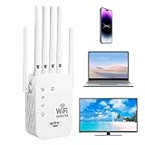 Optimisation du Signal: Doté d'une puce processeur avancée, cet amplificateur WiFi stabilise votre signal WiFi et assure une performance haute vitesse avec des débits allant jusqu'à 1200Mbps sur les deux bandes. Il est parfait pour éliminer les zones mortes et permettre des configurations de télétravail efficaces, en offrant une couverture étendue et fiable dans tout l'espace domestique ou professionnel.