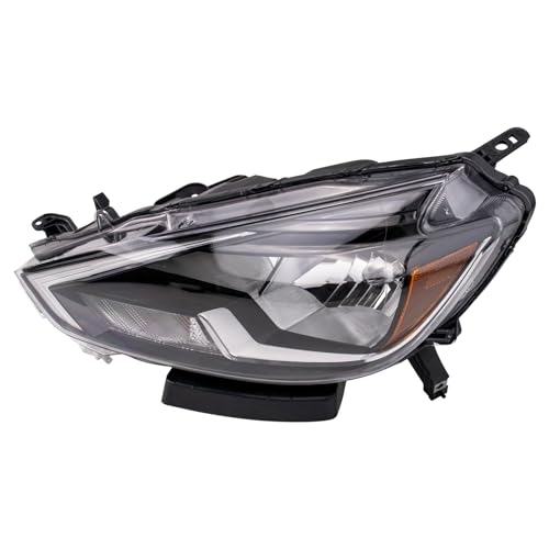 Image of TRQ Driver Side Headlight Assembly Halogen Compatible with 2016-2019 Nissan Sentra NI2502244