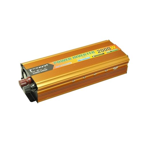 Onduleur solaire 24v 2000w éliminez le manque d'énergie avec ce convertisseur voiture