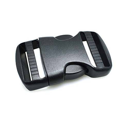 10Pcs Hight Quality Plastic Side Release Belt Buckles Package Accessories For Paracord Bracelet Dog Collar Black 3/4" Webbing 20Mm #TOP2