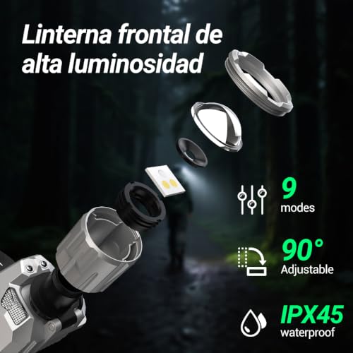 Lámparas de cacería recargables 11 Imagen adicional