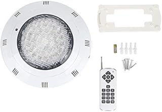 Pool Lights for Inground Pool, 72W 360 LED Underwater Lights, SMD Lamp Bead Wall Mounted RGB Swimming Submersible Lights, IP68 Waterproof with Remote Control, for Hot Tub Pool Lights, Swimming Pool, Rockery, Aquarium, Garden, Fountain(AC12V)