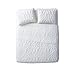 VCNY Home Quilt for King Size Bed - 3-Piece King Comforter Alternative, Coastal Bedspread Coverlet with Shams (Shore, White Bedding)