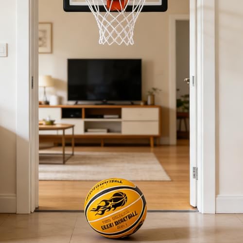 Balón de baloncesto sin ruido y bote suave para habitación juvenil 2
