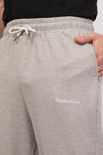 Image of TheCottonStrand Oversized Cotton Joggers | Premium 100% Cotton Baggy Streetwear Sweatpants | Relaxed Fit Track Pants for Men & Women