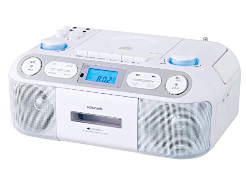 【極美品】コイズミ CDラジカセ 再生速度コントロール SAD-4942/W 41QCfl607YL.jpg