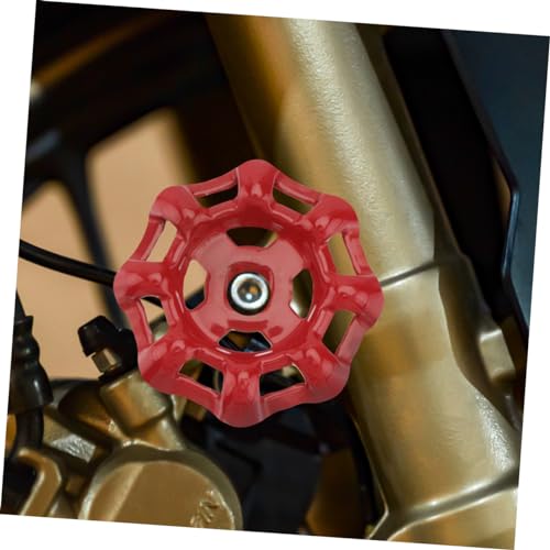 DIYEAH 8 Stück Ventilhandrad Aus Metall 6x6mm Vierkant Ersatz Handrad Für Absperrventil Wasserhahngriff Industriegriff
