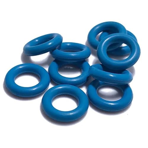 Inyector de combustible gasolina Compatible con Nissan Cube Versa Sentra 100 piezas Kit de inyector de combustible FBY2850 Oring 21026 Boquillas inyección combustible(Blue)