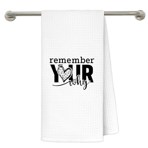 FRZSDVHNM Inspirational Mental Health Kitchen Towels, Positive Affirmations Gifts for
