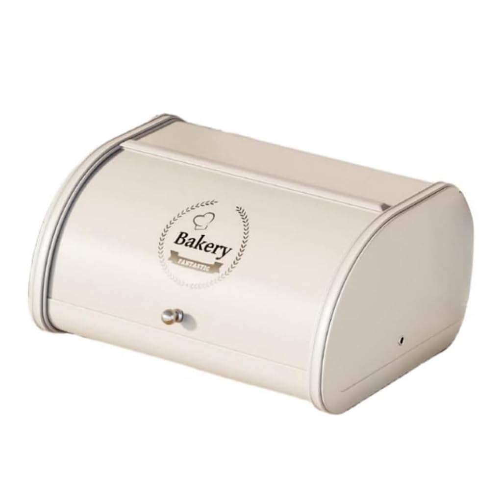 Amazon.co.jp: ブレッドケース パンケース 蓋付き金属製 スライド式扉