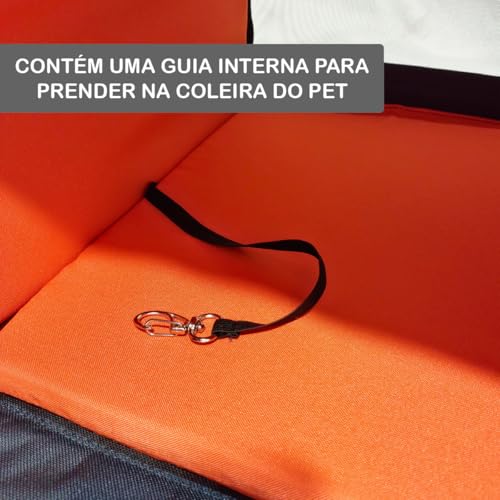 Petizada, Bolsa Transporte Avião Pet M Cor:Preto