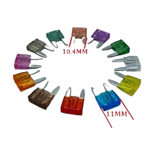 90 piezas Fusibles Mixtos para Auto Camión ATC MI-N de 5A, 7.5A, 10A, 15A, 20A, 25A, 30A, 40A (Tamaño: 5A) miniatura 1