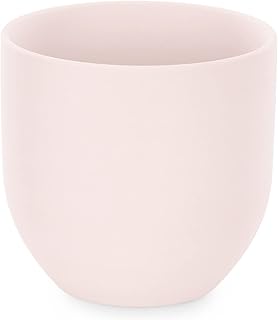 AmeliaHome Macetero de cerámica para Plantas Decorativas, Color Rosa