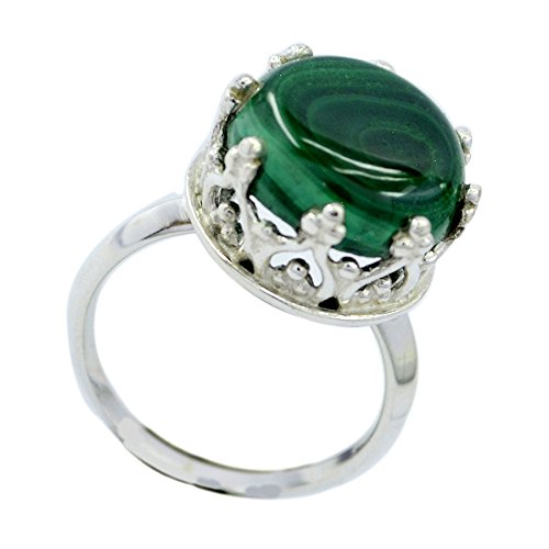 Bague malachite véritable argent : fini les alliances sans personnalité