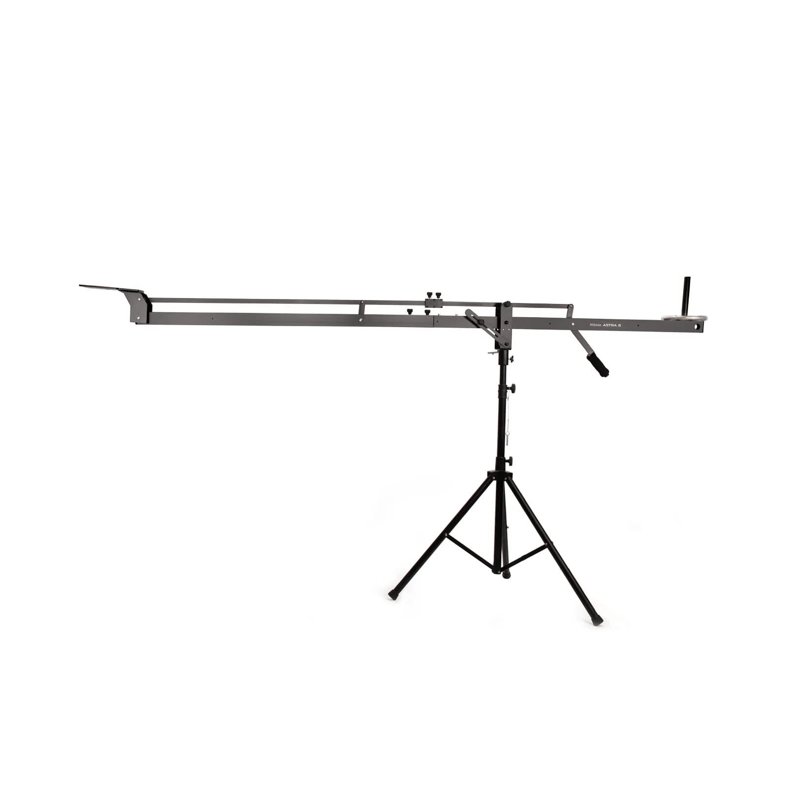 PROAIM 8' Astra Compact Video Camera Jib/Crane with Stand Payload-8kg/17.6lb Includes LCD Mount & Counterweight Post (JB-AS08-TS)