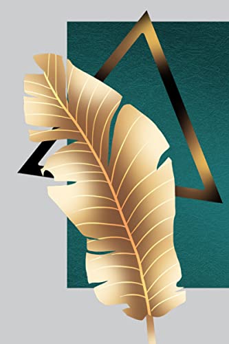 Tableau abstrait feuilles d'or impression sur toile haute définition triptyque 60x80cm - 4