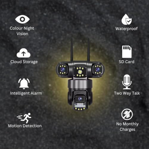 Maizic Smarthome Batman Black 3in1 WiFi CCTV Camera - Image 6