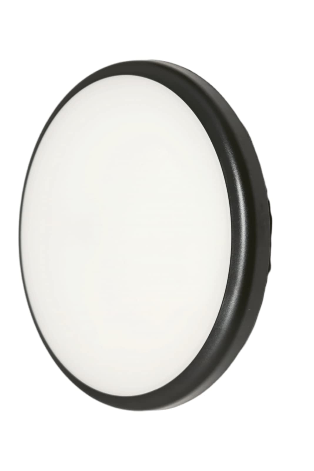 Ukew Grey 22W Led Ceiling Light - Round Flush Mount Ik10 Ip65 Waterproof 2000 Lumens Cool White 6000K - Wall Bulkhead Lamp For Hallway Entrance Outdoors Bedroom Or Living Room