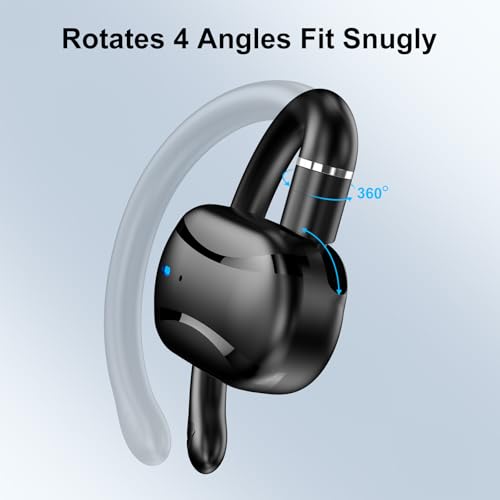 SIXTHGU Open Ear Headphones, Wireless Earbuds Lightweight Adjustable Ear Hooks, Clear Calls, 36H Playtime, Ultra-Comfort, Powerful Sound, Bluetooth 5.4 Earbuds — view 3